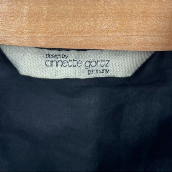 * Annette Gortz Bow Burnout Zen Button Front Jacket Size L - Picture 4 of 9